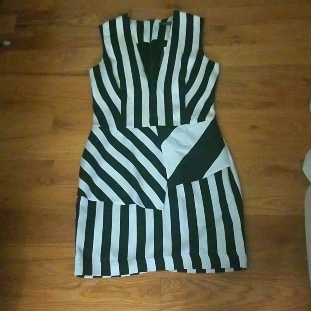 Arthur Galan Striped Dress